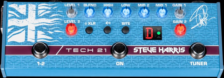 Tech21 SH1 - Steve Harris Signature Pedal - preamplificatore per basso