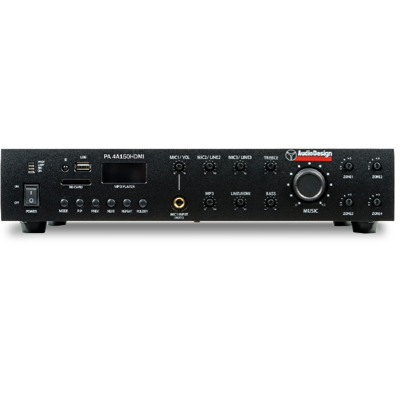 Audiodesign Finale Audio 8 Ohm 150W con HDMI