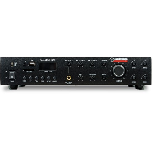 Audiodesign Finale Audio 8 Ohm 150W con HDMI