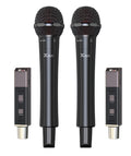 Xvive M5D - Sistema doppio microfono wireless Handheld a capsule intercambiabili
