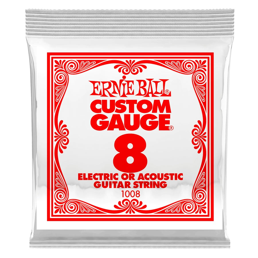 Ernie Ball 1008 Plain Steel .008