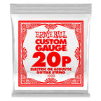 Ernie Ball 1020 Plain Steel .020