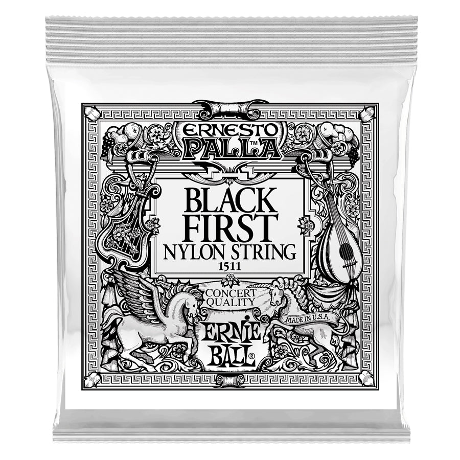 Ernie Ball 1511 Ernesto Palla Black 1st .028