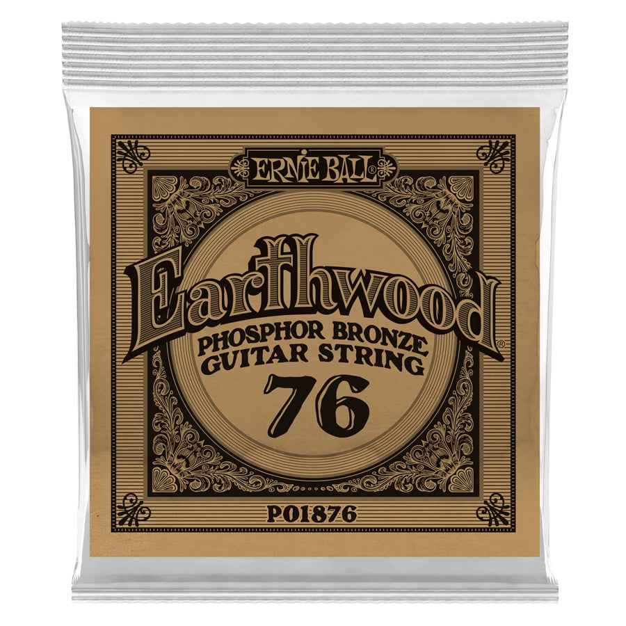 Ernie Ball 1876 Earthwood Phospor Bronze .076