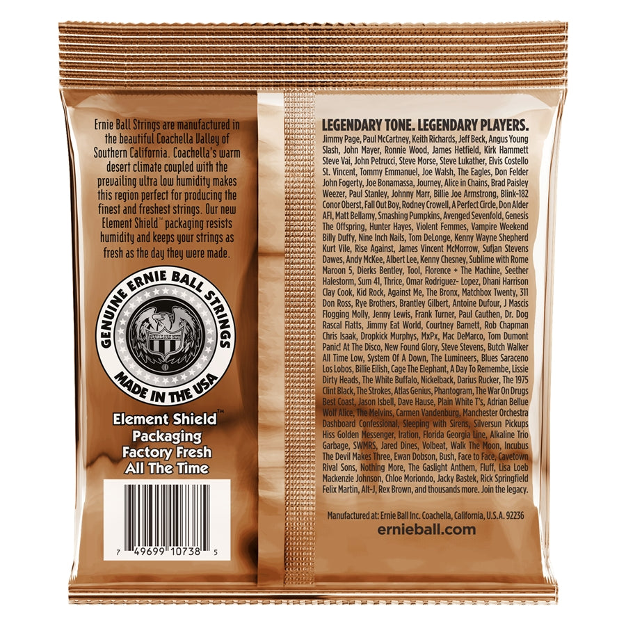 Ernie Ball 2152 Earthwood 12-String Custom Light Phosphor Bronze