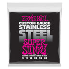 Ernie Ball 2248 Stainless Steel Super Slinky 9-42