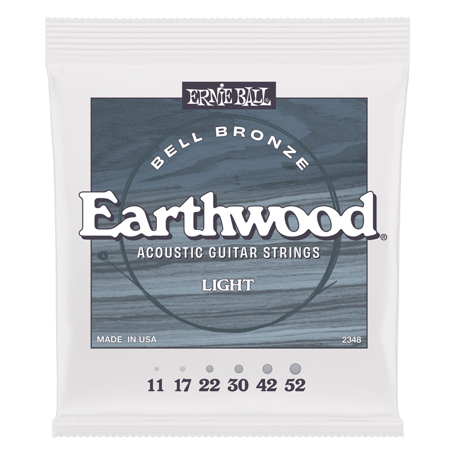 Ernie Ball 2348 Earthwood Bell Bronze Acoustic Light 11-52