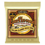 Ernie Ball 3069 Earthwood Folk Nylon, Pk 28 42