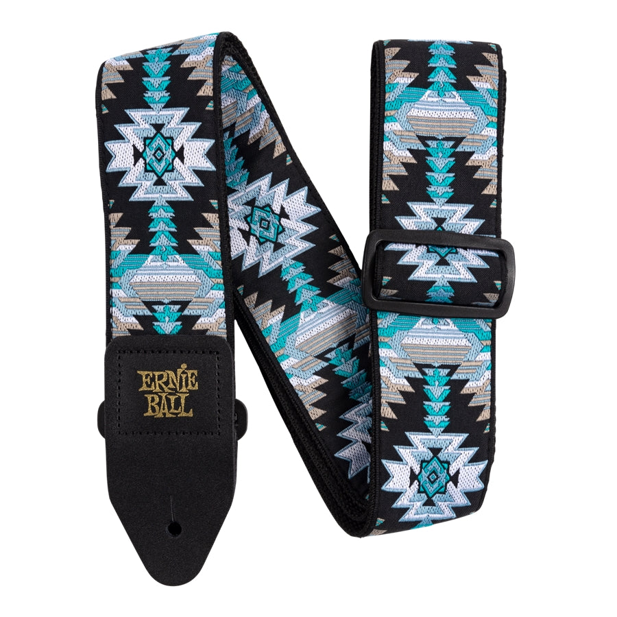 Ernie Ball 4609 Albuquerque Blue Jacquard Strap