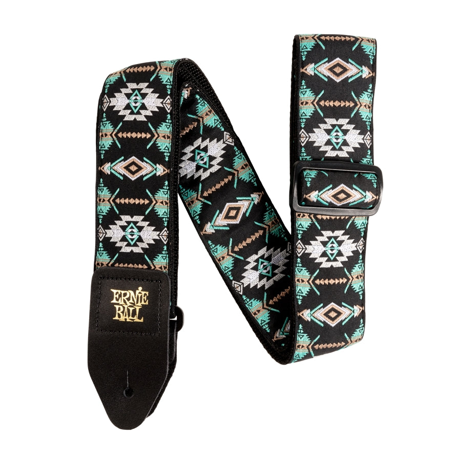 Ernie Ball 5325 Southwestern Turquoise Jacquard Strap 2021