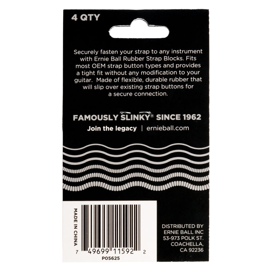 Ernie Ball 5625 Strap Blocks Grey