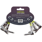 Ernie Ball 6051 Patch Cable White 15 cm 3 pcs