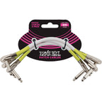 Ernie Ball 6052 Patch Cable White 15 cm 3 pcs