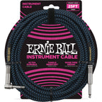 Ernie Ball 6060 Braided Cable Black/Blue 7.62 m