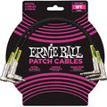 Ernie Ball 6075 Patch Cable Black 30 cm 3 pcs