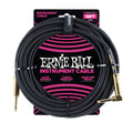 Ernie Ball 6086 Cavo Braided Black Gold Tips 5,49 m