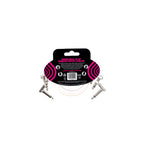 Ernie Ball 6386 Flat Ribbon Patch Cable White 30.48cm 3Pk