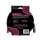 Ernie Ball 6391 Braided Microphone Cable black 4.5 m