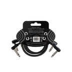 Ernie Ball 6445 Flex Patch Cable Black 30cm 3pk