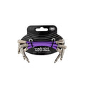 Ernie Ball 6451 Flex Patch Cable Purple 8cm 3pk