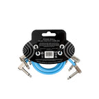 Ernie Ball 6461 Flex Patch Cable Blue 30cm 3pk