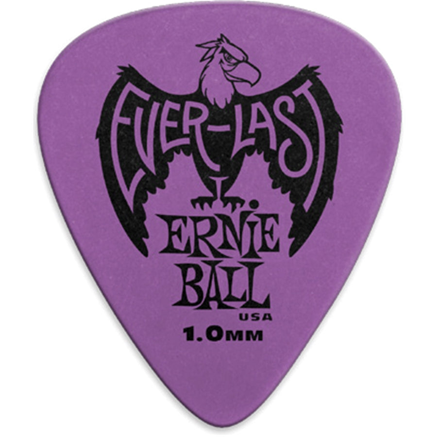 Ernie Ball 9193 Plettri Everlast Purple 1.00mm Busta da 12
