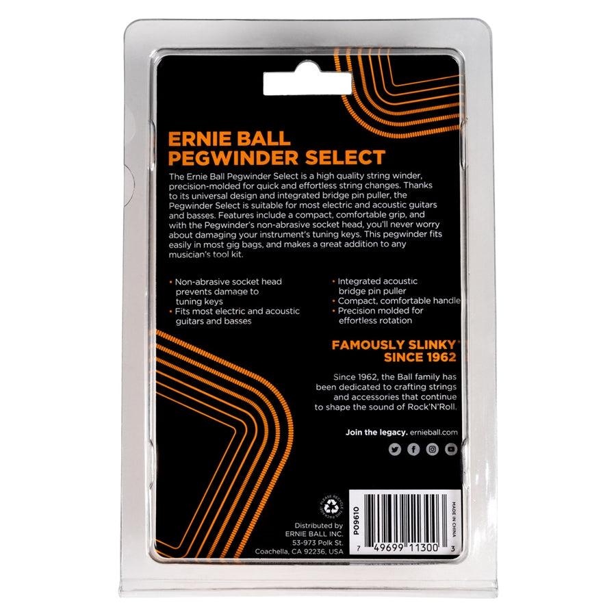 Ernie Ball 9610 Pegwinder Select