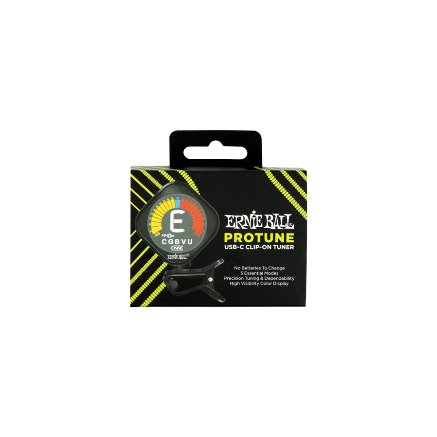Ernie Ball 9627 Protune USB-C Clip-on Tuner