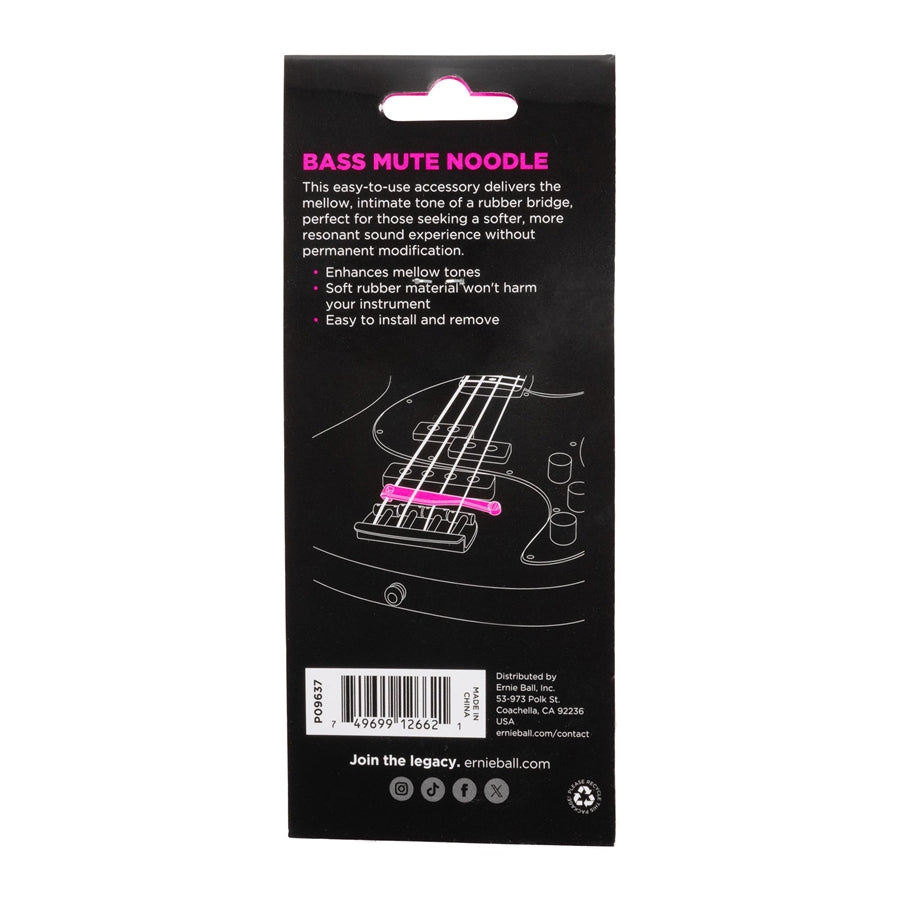 Ernie Ball 9637 Mute Noodle Bass