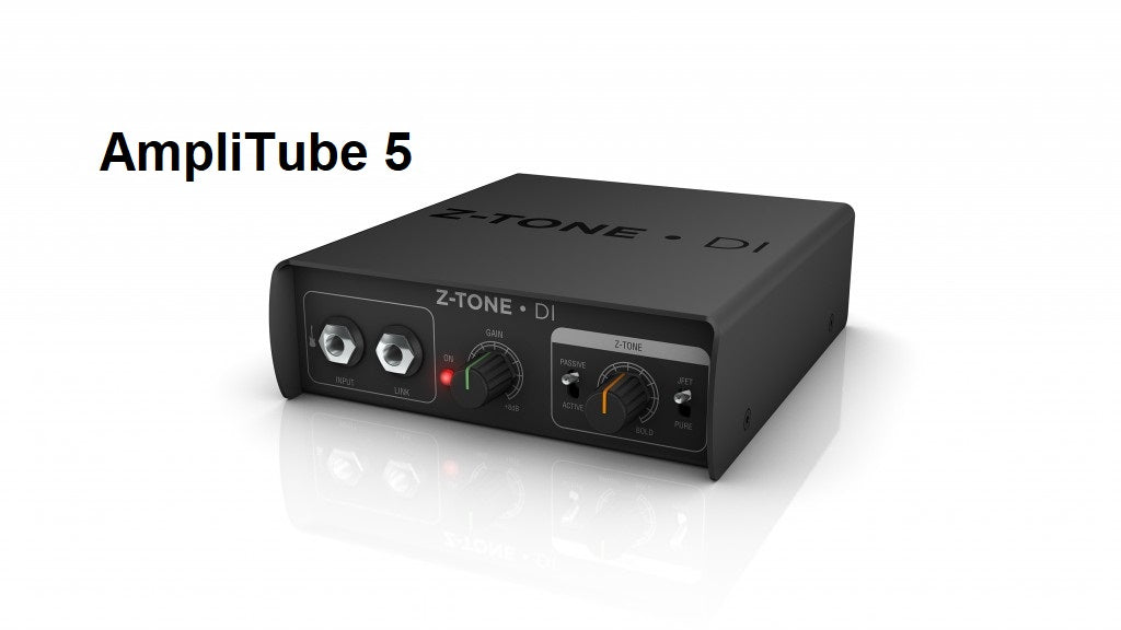 IK Multimedia Z-TONE DI + AmpliTube 5 - Preamplificatore/DI