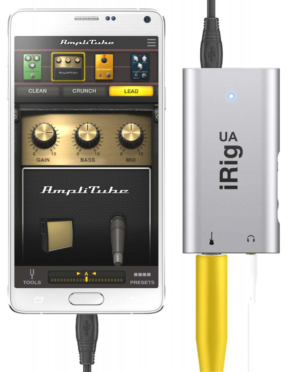 Ik Multimedia Irig Ua Interfaccia Audio Per Chitarra E Basso