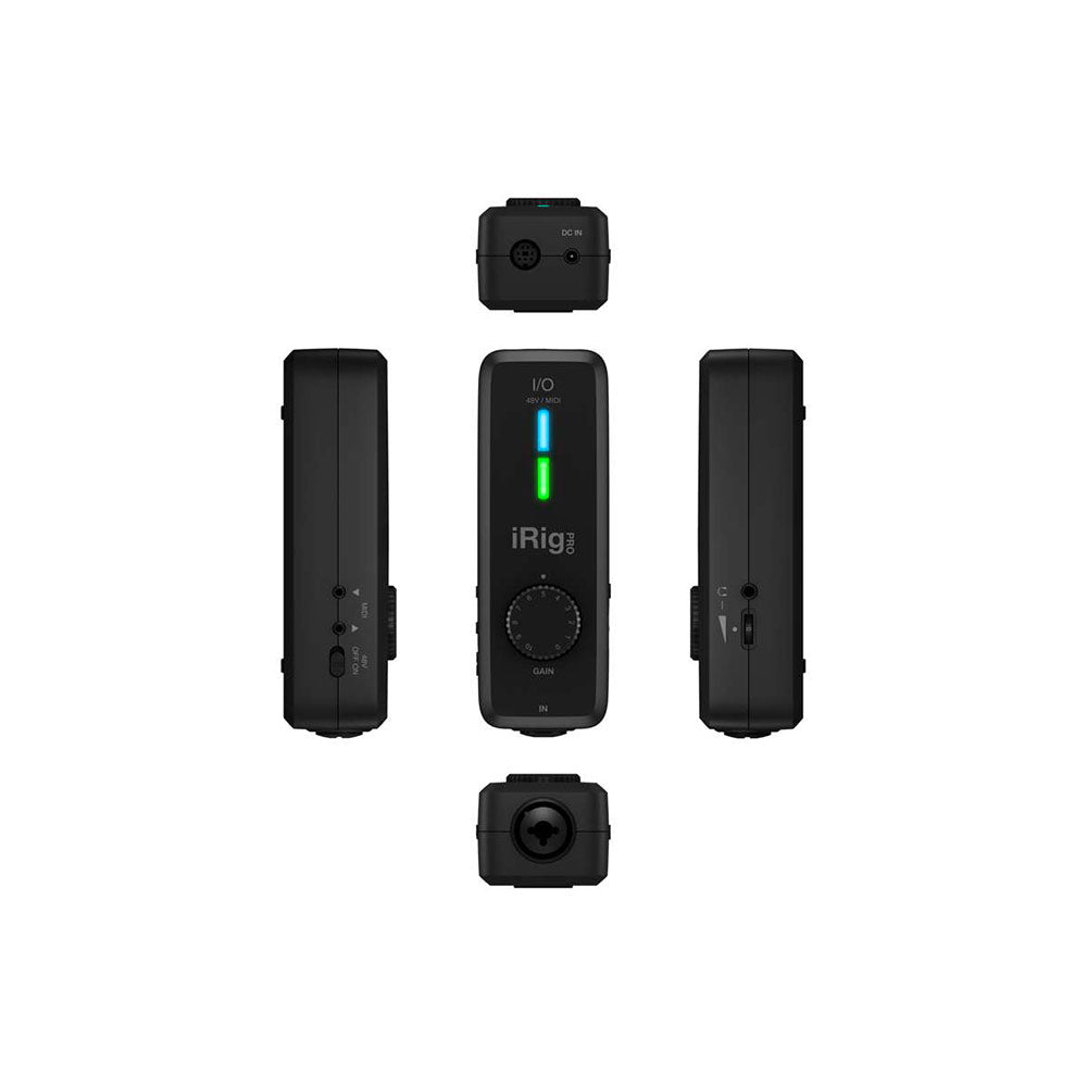IK Multimedia iRig Pro I/O - interfaccia audio/midi per iOS, Android, MAC e PC