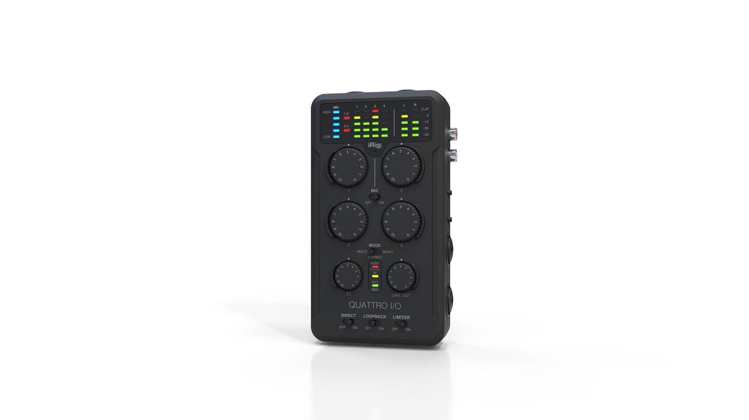 Ik Multimedia Irig Pro Quattro I/O Interfaccia Field Recording Mixer