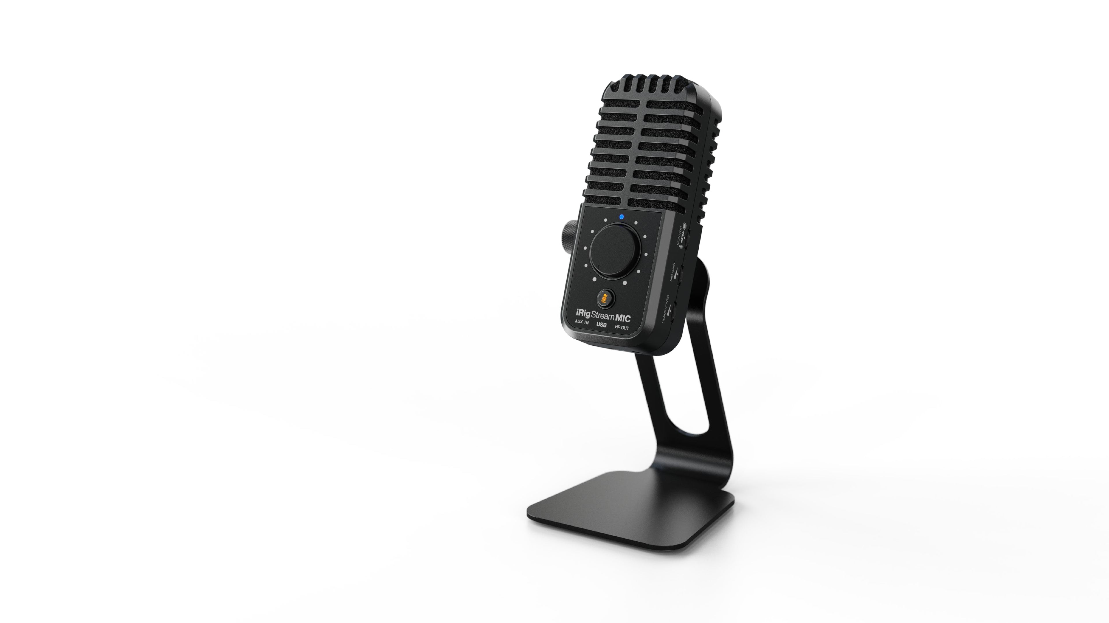 IK Multimedia iRig STREAM MIC USB - Microphone with Integrated USB-C Audio Interface