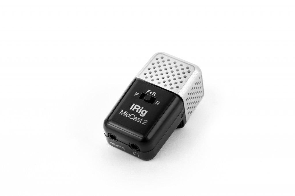 IK Multimedia iRig Mic Cast 2 - Microfono per registrazioni vocali