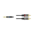 IK Multimedia iLine RCA - cavo jack stereo maschio da 1/8''/due RCA mono maschio