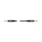 IK Multimedia iLine Stereo AUX - cavo jack stereo da1/8'' maschio/jack stereo 1/8'' maschio