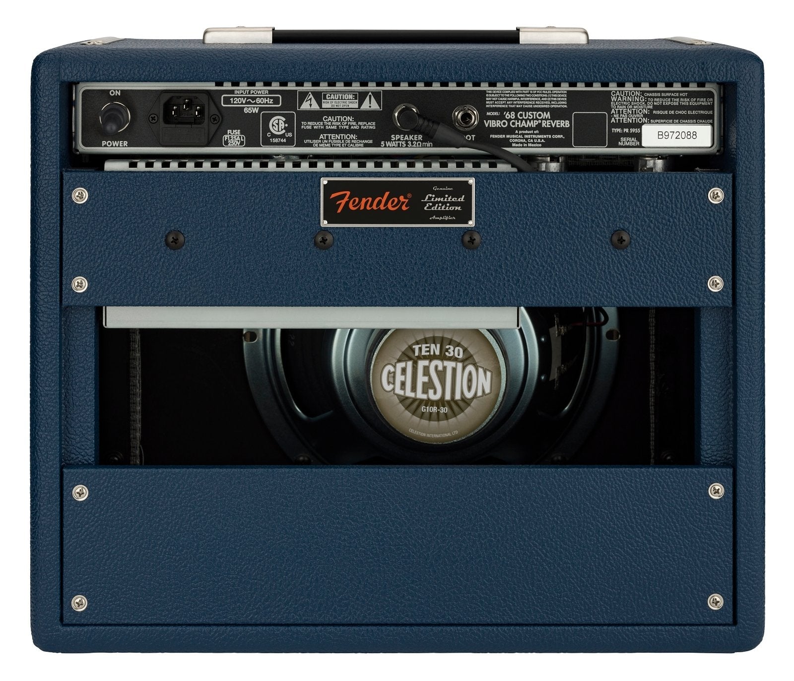 Fender Custom Vibro Champ Reverb 68 Navy