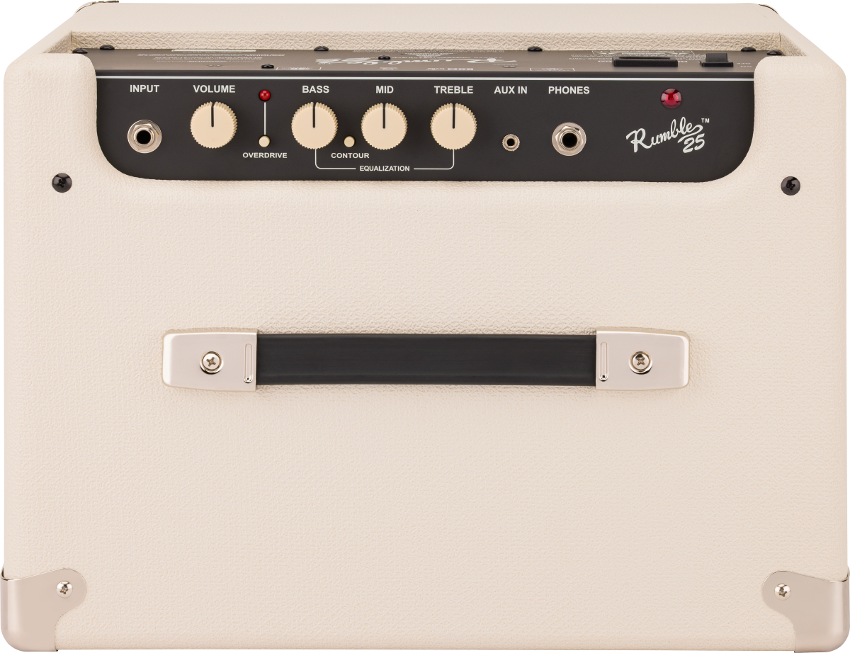 Fender Limited Edition Rumble 25 Ivory