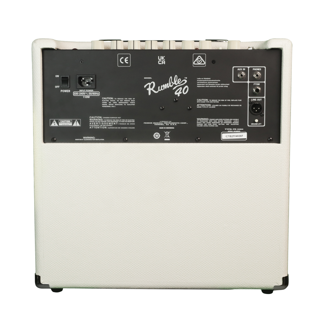 Fender Limited Edition Rumble 40 Ivory