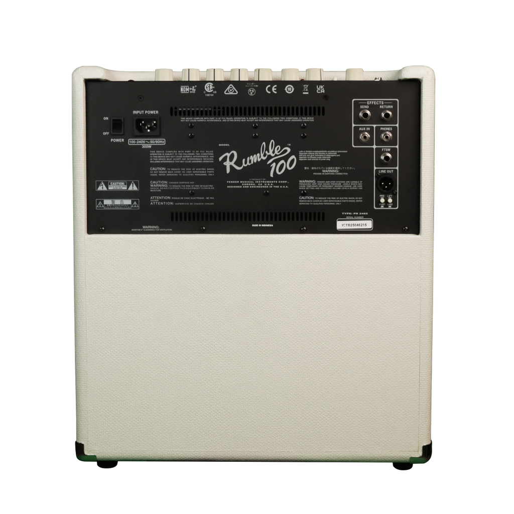 Fender Limited Edition Rumble 100 Ivory