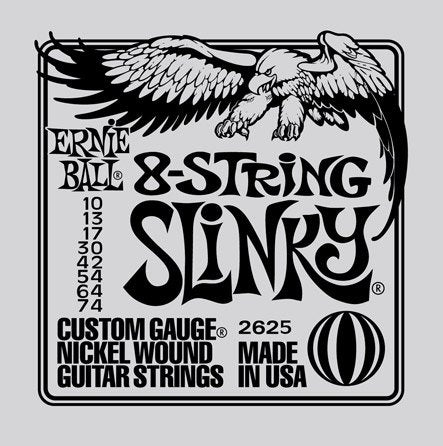 Ernie Ball 2625 8-S Slinky 010-074