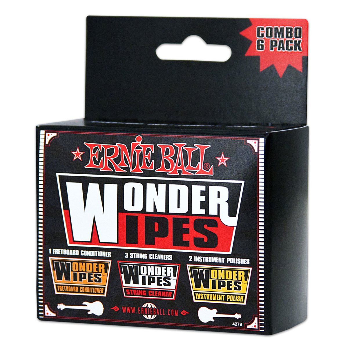 Ernie Ball 4279 Wonder Wipes Combo