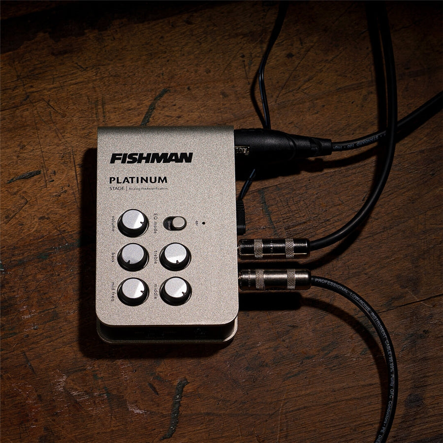 Fishman Platinum Stage EQ/DI Analog Preamp (PRO-PLT-301)
