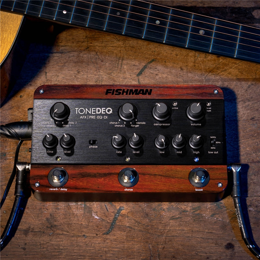 Fishman ToneDEQ Preamp EQ Chitarra Acustica (PRO-DEQ-AFX)
