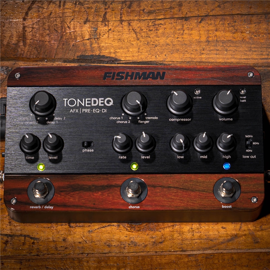 Fishman ToneDEQ Preamp EQ Chitarra Acustica (PRO-DEQ-AFX)