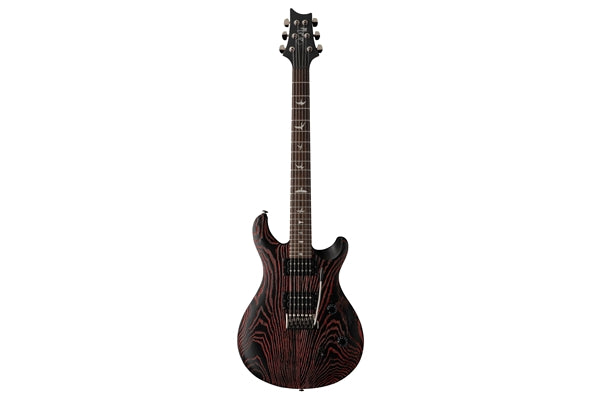 PRS SE Swamp Ash CE 24 Sandblasted LTD Sandblasted Red