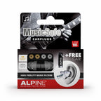 Alpine Kit Auricolari per Musicisti con 2 Filtri Attenuazione e Travelbox
