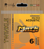 Dv Mark Muta per Chitarra Acustica Twinkle Phosphor Bronze Medium 12-53