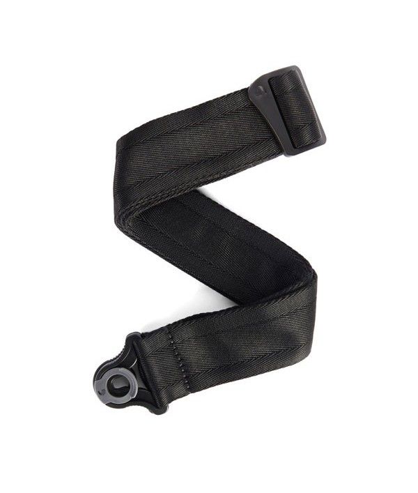 D'Addario 50Bal00 Auto Lock Guitar Strap Black